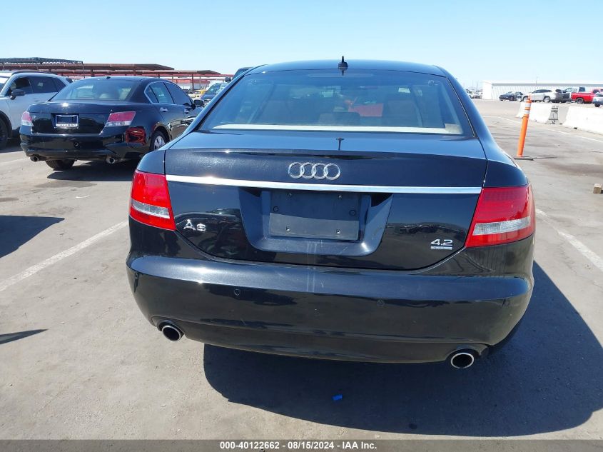 2008 Audi A6 4.2 VIN: WAUDV74F38N172092 Lot: 40122662