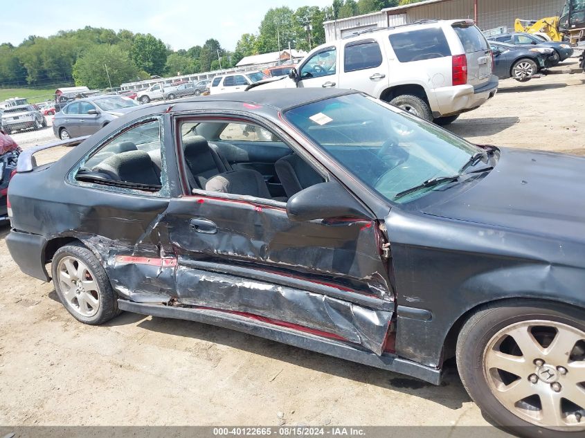 1999 Honda Civic Dx VIN: 1HGEJ6227XC058198 Lot: 40122665