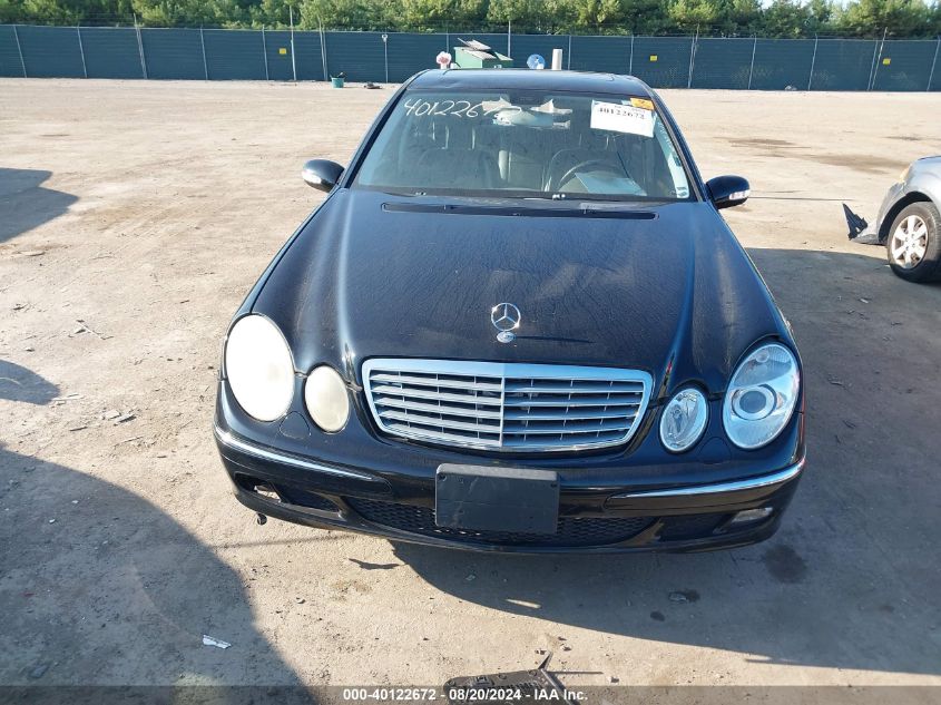 2006 Mercedes-Benz E 350 VIN: WDBUF56J16A895609 Lot: 40122672