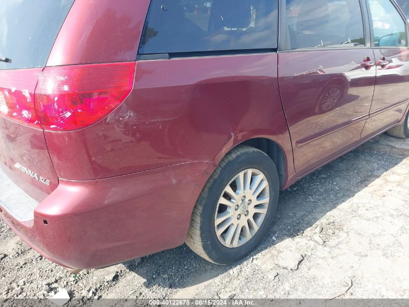 2010 Toyota Sienna Xle/Xle Limited VIN: 5TDYK4CC4AS316302 Lot: 40122675