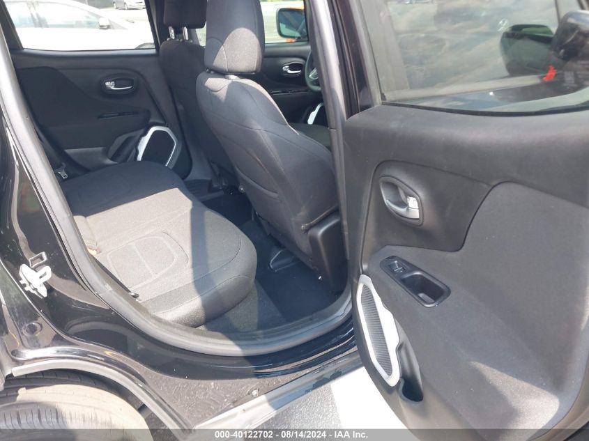 2018 Jeep Renegade Latitude Fwd VIN: ZACCJABBXJPJ52956 Lot: 40122702