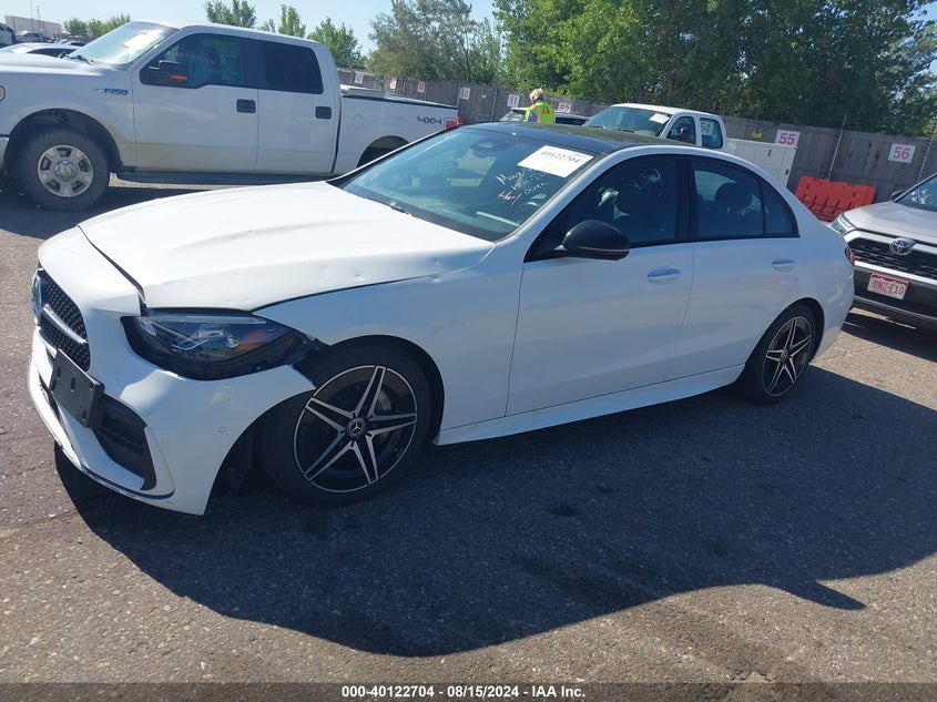 2023 Mercedes-Benz C 300 4Matic VIN: W1KAF4HB5PR127953 Lot: 40122704