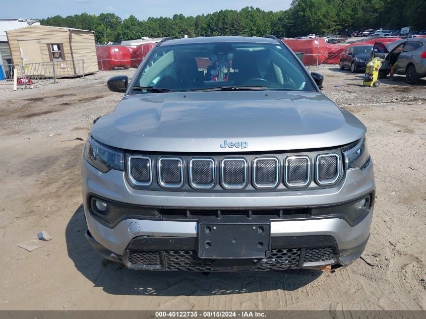 2022 Jeep Compass Latitude Fwd VIN: 3C4NJCBB8NT197979 Lot: 40122735