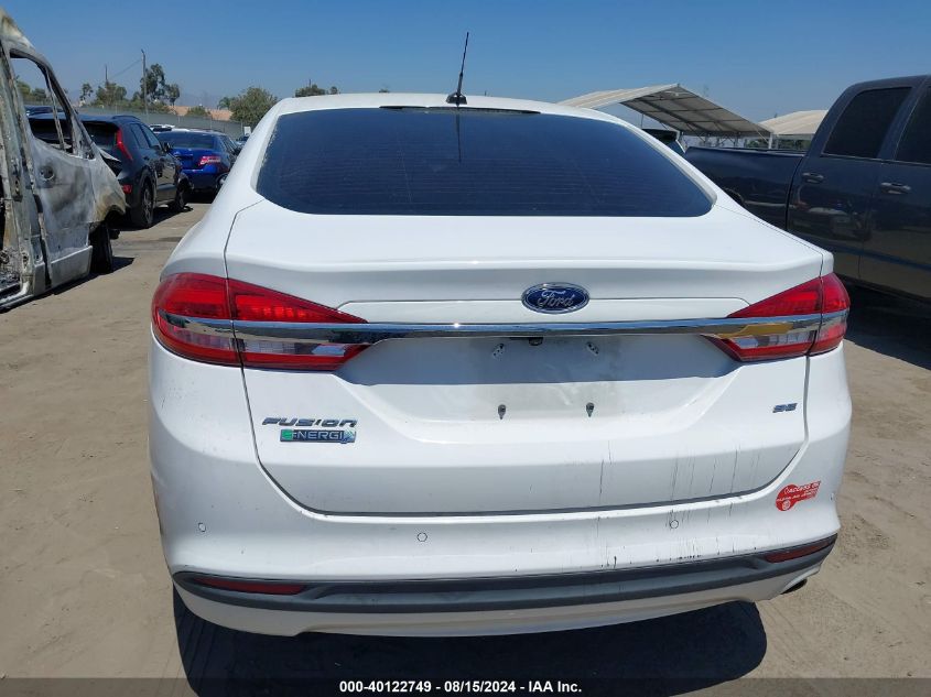 2017 FORD FUSION ENERGI SE LUXURY - 3FA6P0PU6HR329589