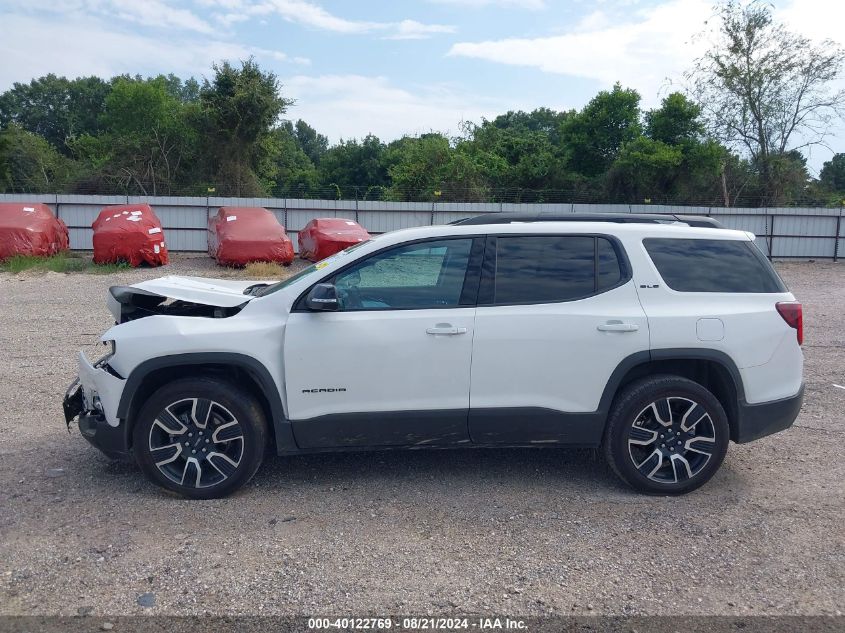 2021 GMC Acadia Fwd Sle VIN: 1GKKNKLA0MZ170228 Lot: 40122769