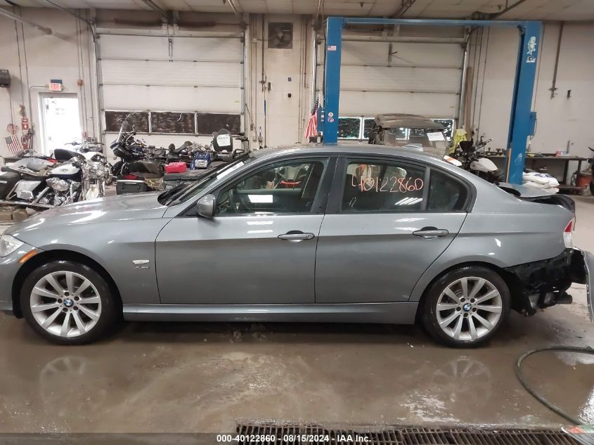 2011 BMW 328I xDrive VIN: WBAPK7C53BF086636 Lot: 40122860