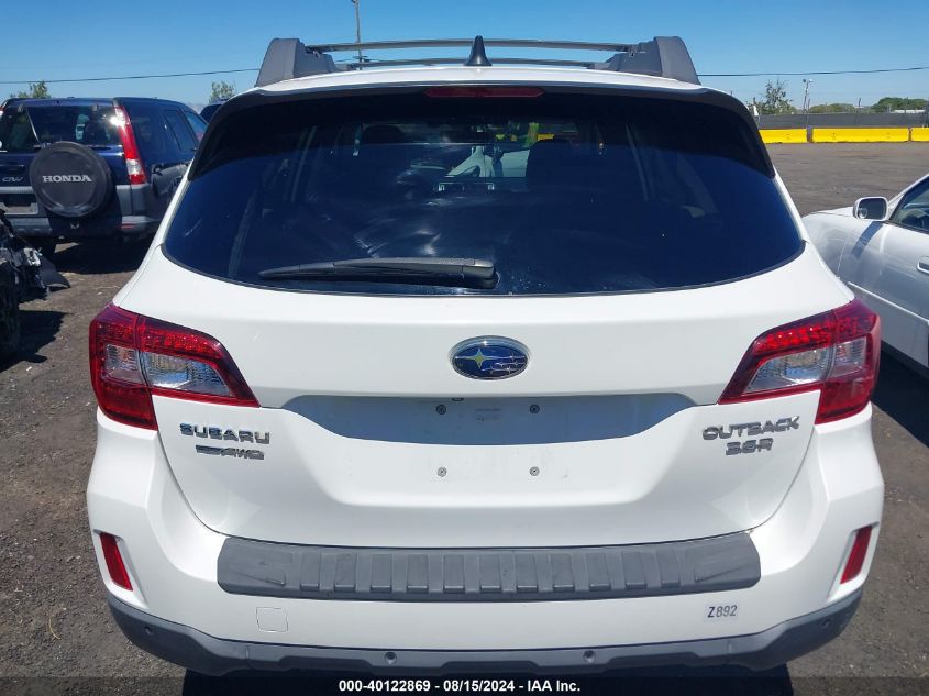 2017 Subaru Outback 3.6R Limited VIN: 4S4BSENC5H3426047 Lot: 40122869