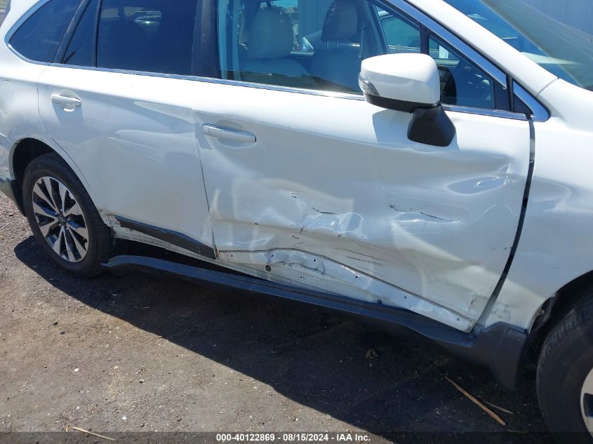 2017 Subaru Outback 3.6R Limited VIN: 4S4BSENC5H3426047 Lot: 40122869