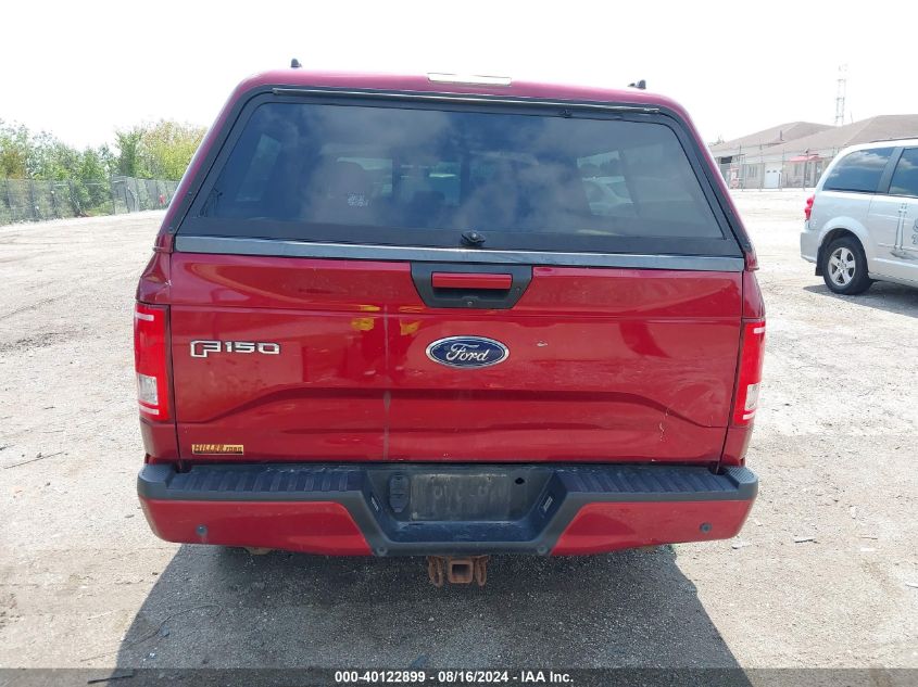 2016 Ford F-150 Supercrew VIN: 1FTFW1EG8GKD71815 Lot: 40122899