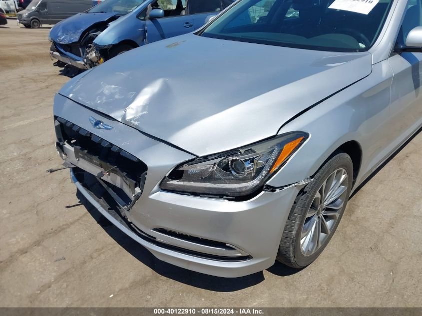 2017 Genesis G80 3.8 VIN: KMHGN4JE0HU209952 Lot: 40122910