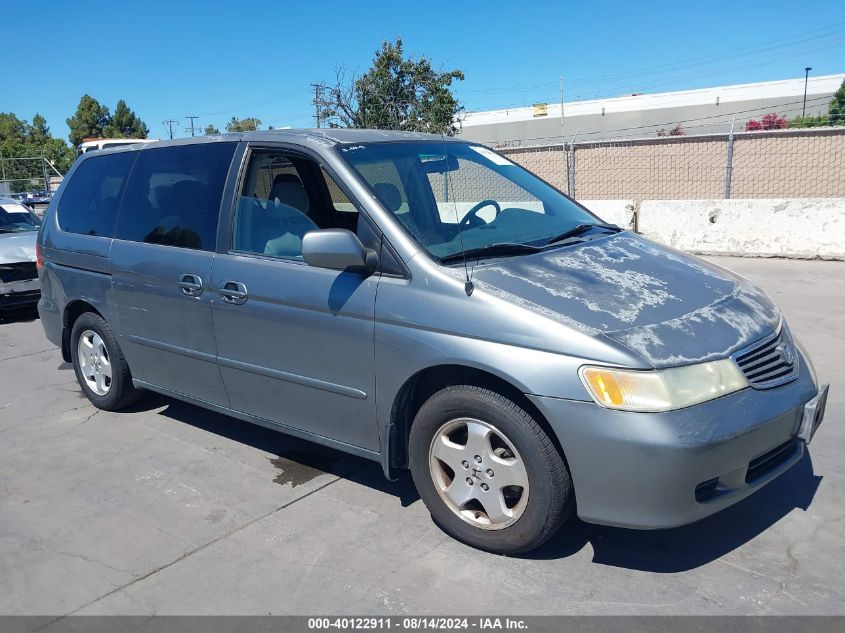 2001 Honda Odyssey Ex VIN: 2HKRL18651H618268 Lot: 40122911