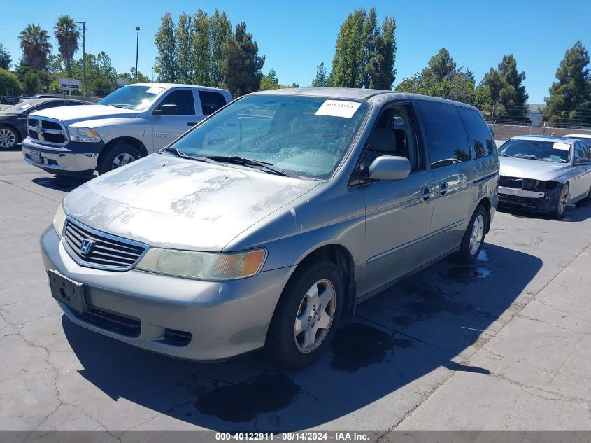 2001 Honda Odyssey Ex VIN: 2HKRL18651H618268 Lot: 40122911