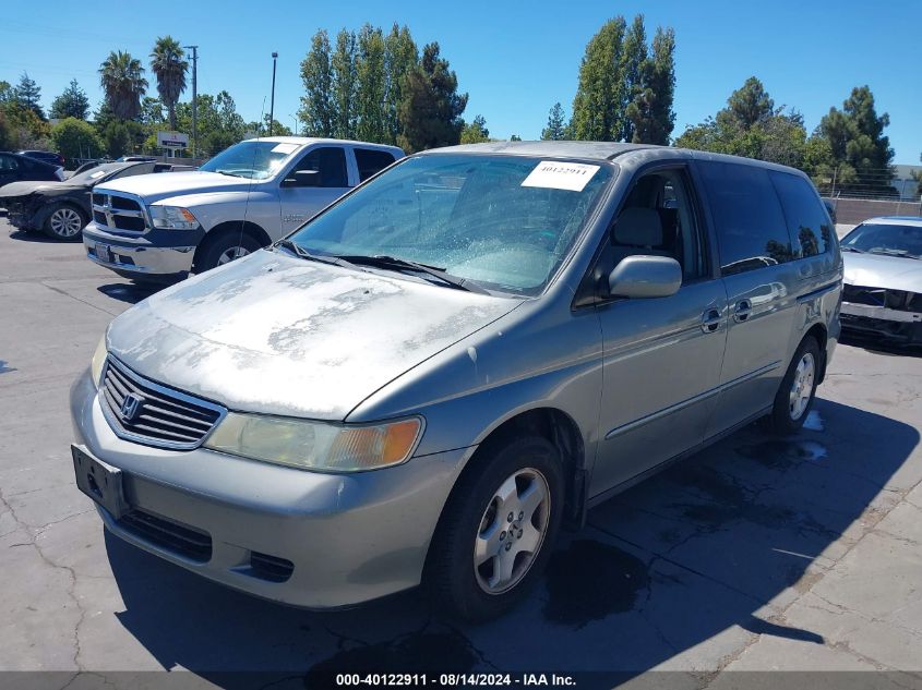 2001 Honda Odyssey Ex VIN: 2HKRL18651H618268 Lot: 40122911