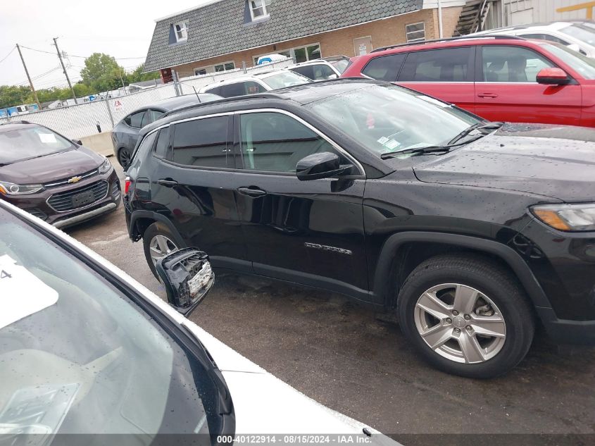 2022 Jeep Compass Latitude 4X4 VIN: 3C4NJDBB3NT116781 Lot: 40122914