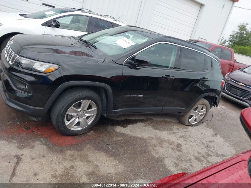 2022 Jeep Compass Latitude 4X4 VIN: 3C4NJDBB3NT116781 Lot: 40122914