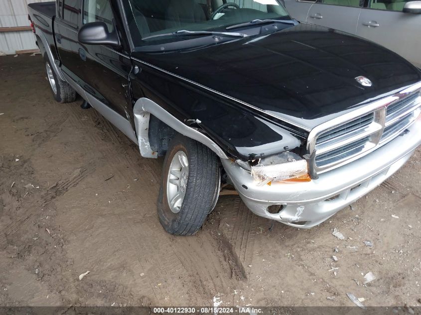 2002 Dodge Dakota Slt VIN: 1B7HG48N32S705713 Lot: 40122930