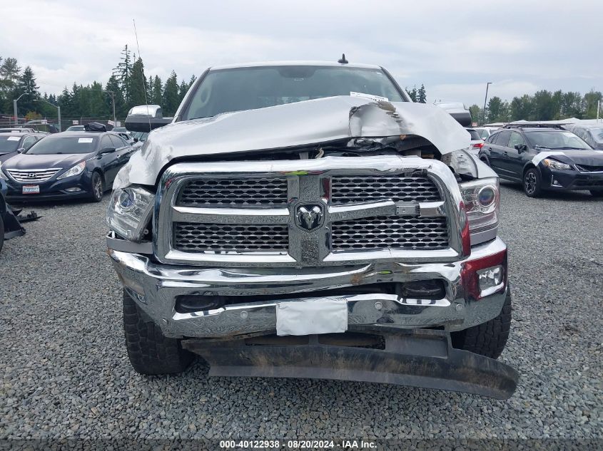 2018 Ram 2500 Laramie 4X4 6'4 Box VIN: 3C6UR5FL0JG350576 Lot: 40122938