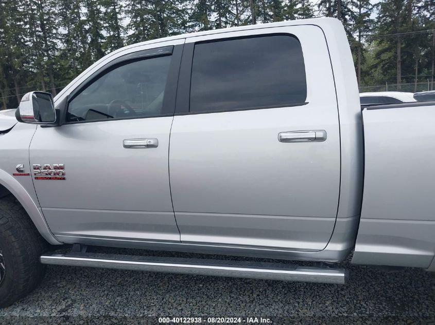 2018 Ram 2500 Laramie 4X4 6'4 Box VIN: 3C6UR5FL0JG350576 Lot: 40122938