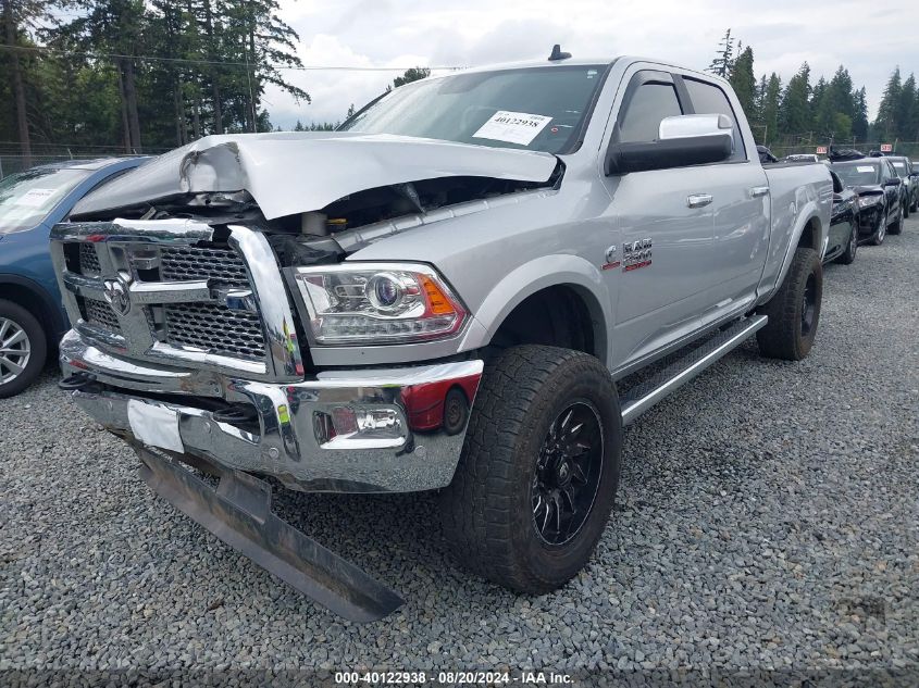 2018 Ram 2500 Laramie 4X4 6'4 Box VIN: 3C6UR5FL0JG350576 Lot: 40122938