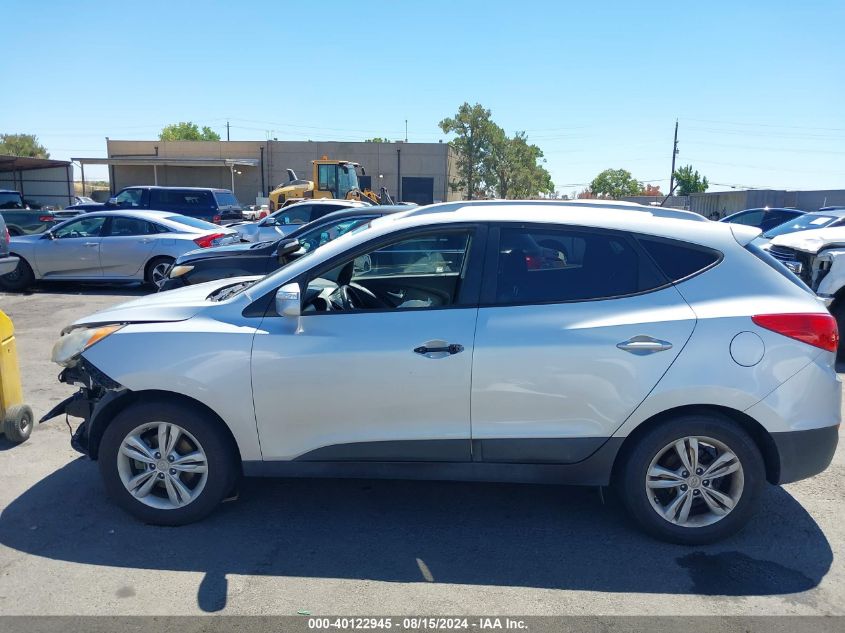 2013 Hyundai Tucson Gls VIN: KM8JU3AC6DU742450 Lot: 40122945