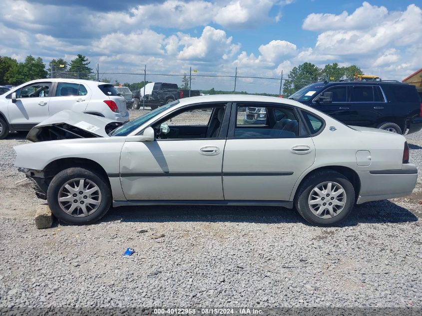 2004 Chevrolet Impala VIN: 2G1WF52E349402811 Lot: 40122958