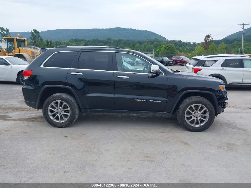 2014 Jeep Grand Cherokee Limited VIN: 1C4RJFBT6EC139571 Lot: 40122965