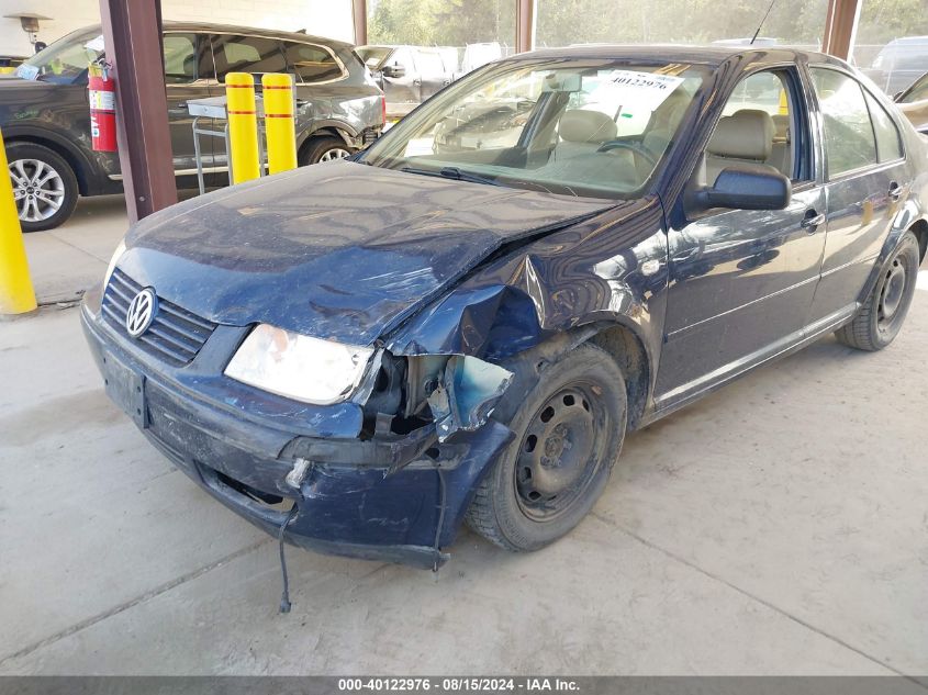 2002 Volkswagen Jetta Gls Tdi VIN: 3VWSP69MX2M148697 Lot: 40122976