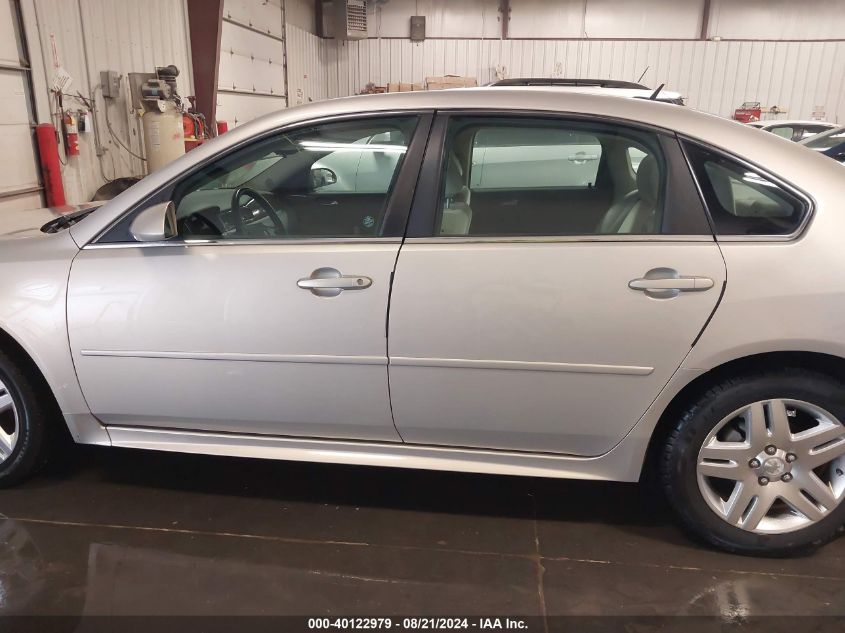 2012 Chevrolet Impala Lt VIN: 2G1WG5E39C1299852 Lot: 40122979