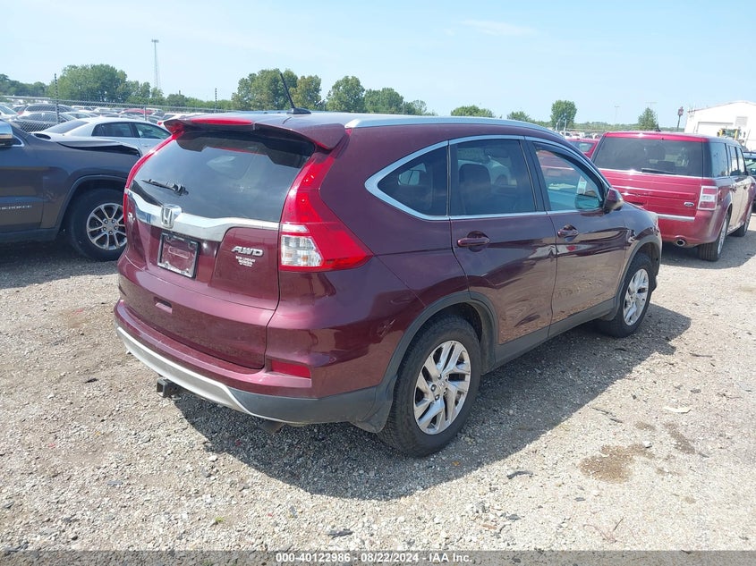 2015 HONDA CR-V EX-L - 2HKRM4H70FH617446
