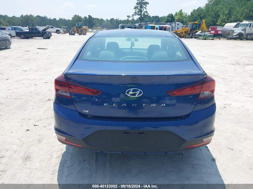 2019 Hyundai Elantra Se VIN: 5NPD74LF6KH481639 Lot: 40123002