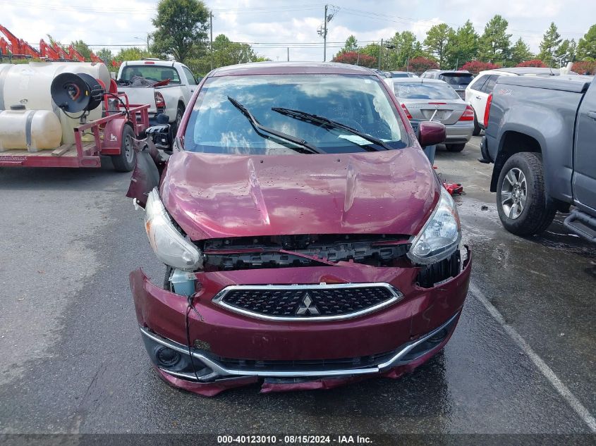 2017 Mitsubishi Mirage Es VIN: ML32A3HJ7HH010805 Lot: 40123010