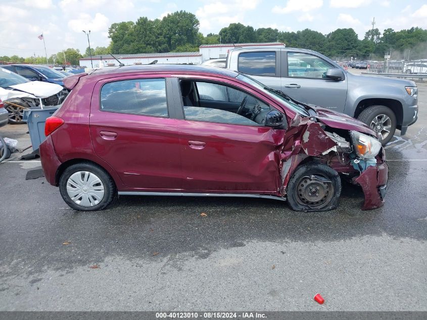 2017 Mitsubishi Mirage Es VIN: ML32A3HJ7HH010805 Lot: 40123010