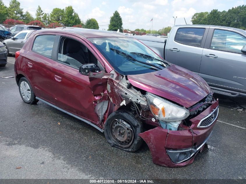 2017 Mitsubishi Mirage Es VIN: ML32A3HJ7HH010805 Lot: 40123010