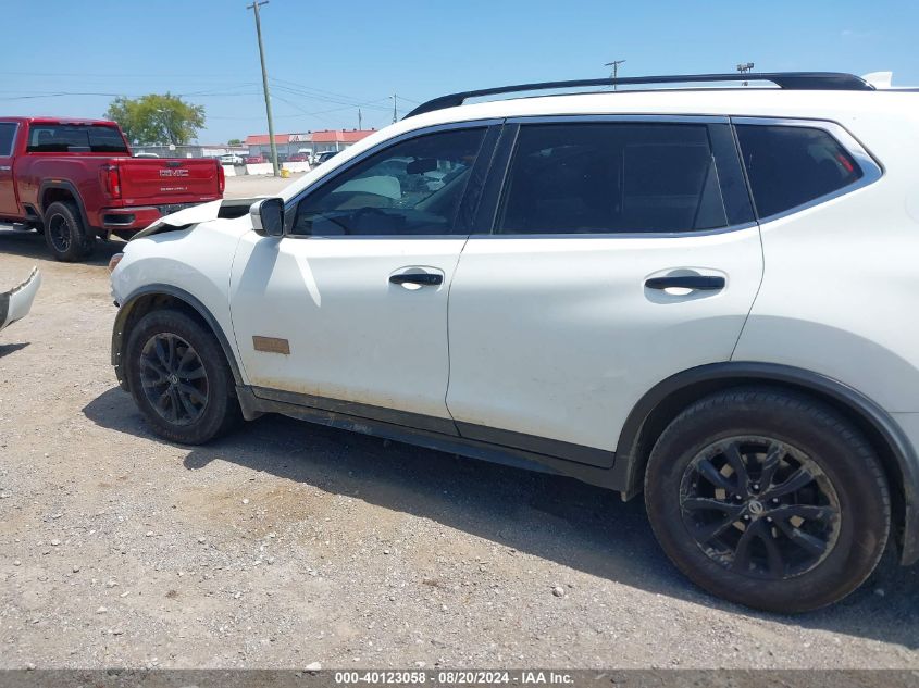 2017 Nissan Rogue Sv VIN: 5N1AT2MT0HC770622 Lot: 40123058