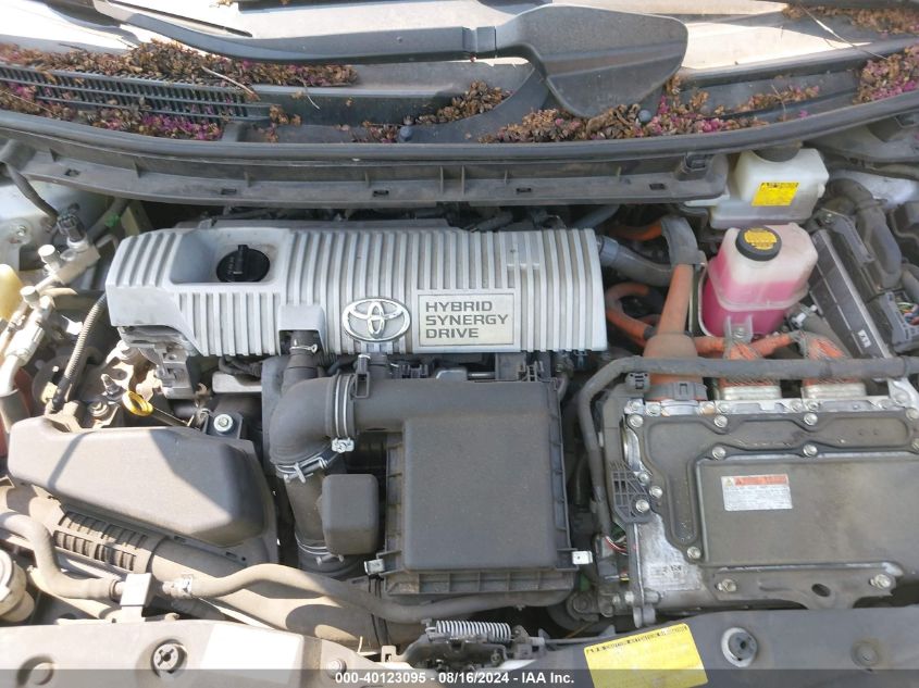 2013 Toyota Prius Two VIN: JTDKN3DU5D5592321 Lot: 40123095