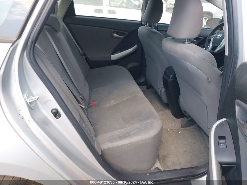 2013 Toyota Prius Two VIN: JTDKN3DU5D5592321 Lot: 40123095