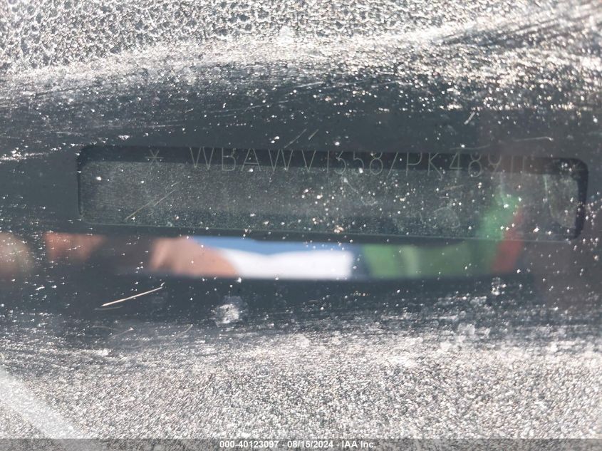 2007 BMW 328I VIN: WBAWV13587PK48911 Lot: 40123097