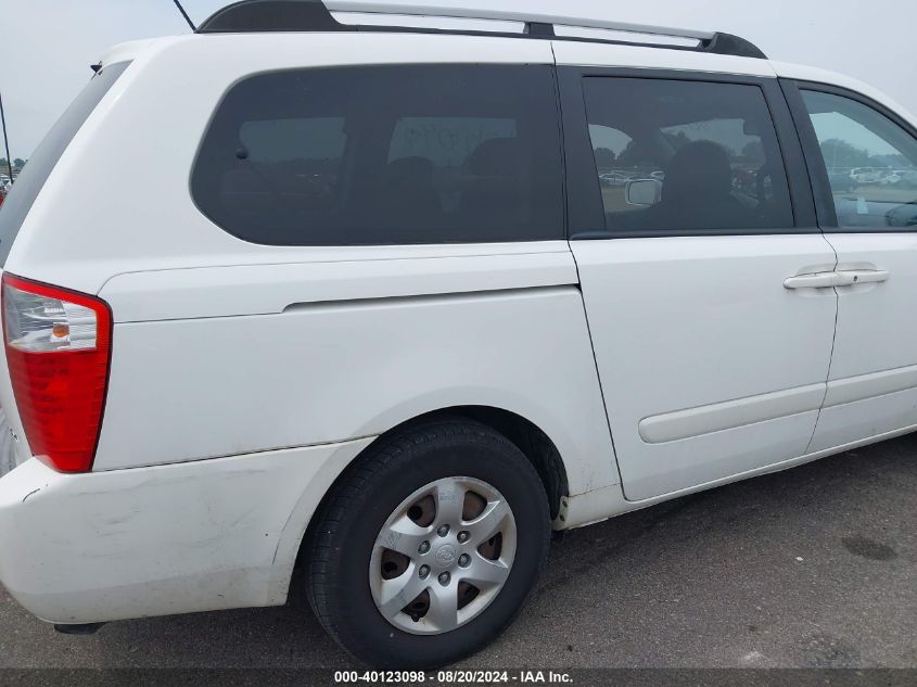 2009 Kia Sedona Lx VIN: KNDMB233X96278041 Lot: 40123098