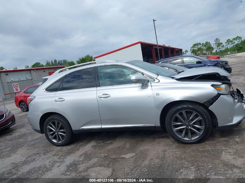 2013 Lexus Rx 350 F Sport VIN: 2T2BK1BA6DC218952 Lot: 40123106