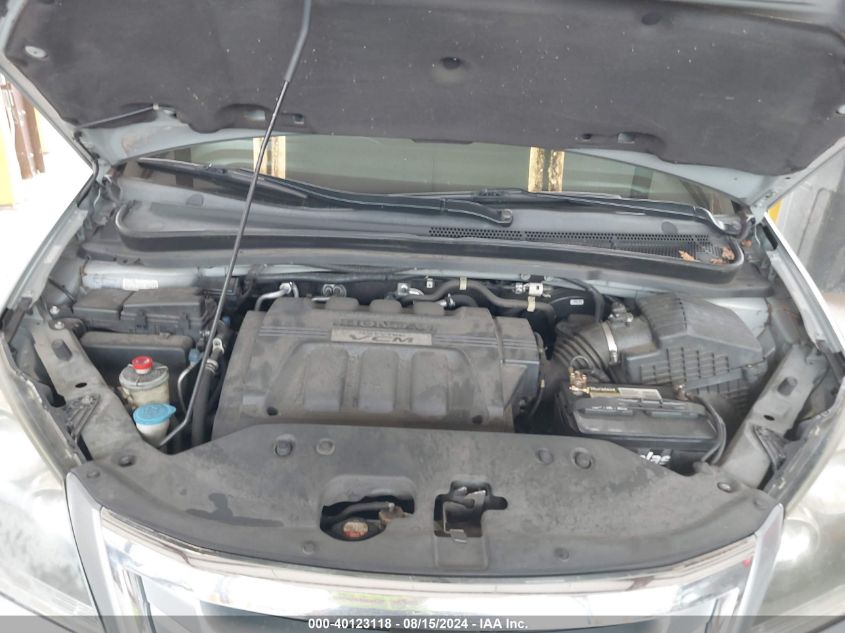 2010 Honda Odyssey Ex-L VIN: 5FNRL3H66AB011158 Lot: 40123118