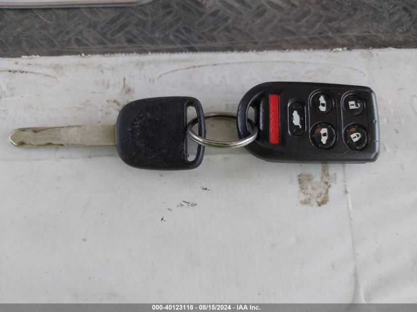 2010 Honda Odyssey Ex-L VIN: 5FNRL3H66AB011158 Lot: 40123118