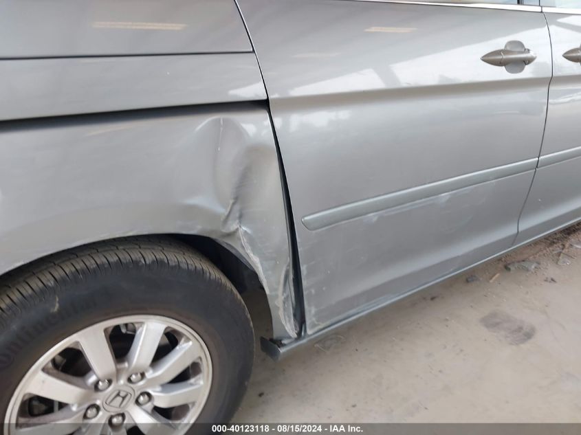 2010 Honda Odyssey Ex-L VIN: 5FNRL3H66AB011158 Lot: 40123118