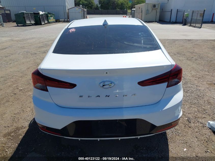 2020 Hyundai Elantra Value Edition VIN: 5NPD84LF0LH598633 Lot: 40123122