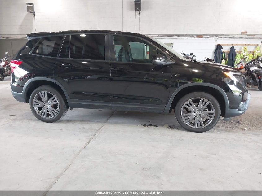 VIN 5FNYF8H59MB041606 2021 HONDA PASSPORT AWD EX-L