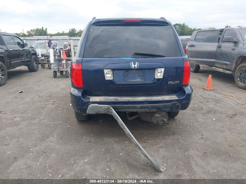 2004 Honda Pilot Ex-L VIN: 2HKYF18754H542129 Lot: 40123134