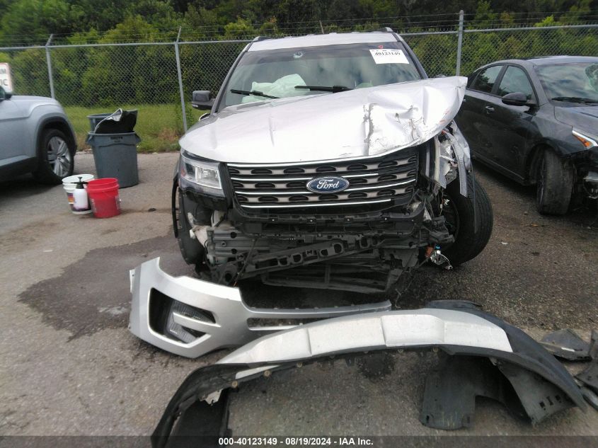 2017 Ford Explorer Xlt VIN: 1FM5K7D8XHGD78477 Lot: 40123149