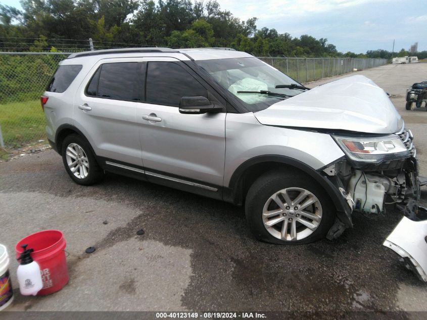 2017 Ford Explorer Xlt VIN: 1FM5K7D8XHGD78477 Lot: 40123149