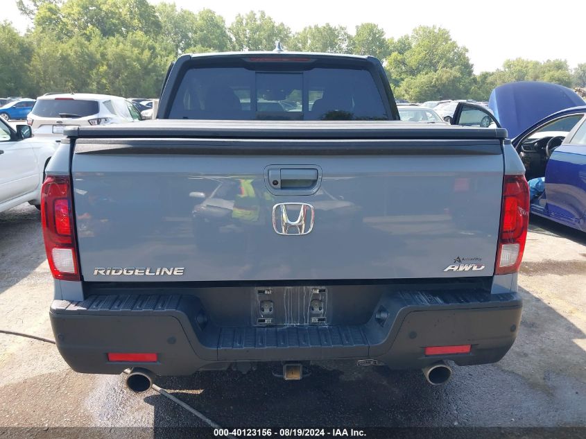 2022 Honda Ridgeline Black Edition VIN: 5FPYK3F84NB037080 Lot: 40123156