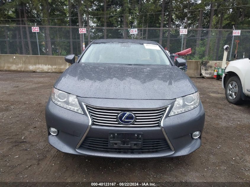 2013 Lexus Es 300H VIN: JTHBW1GG6D2000237 Lot: 40123167
