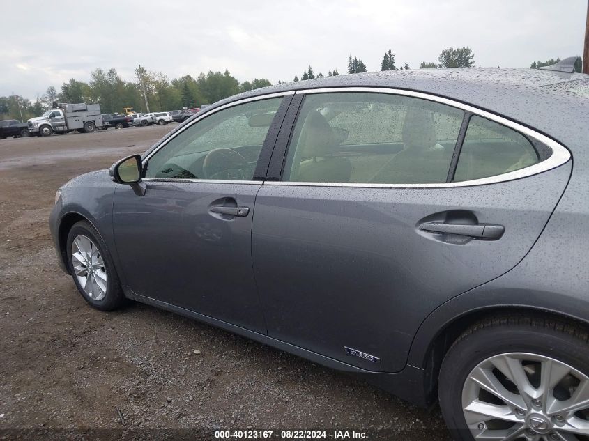 2013 Lexus Es 300H VIN: JTHBW1GG6D2000237 Lot: 40123167
